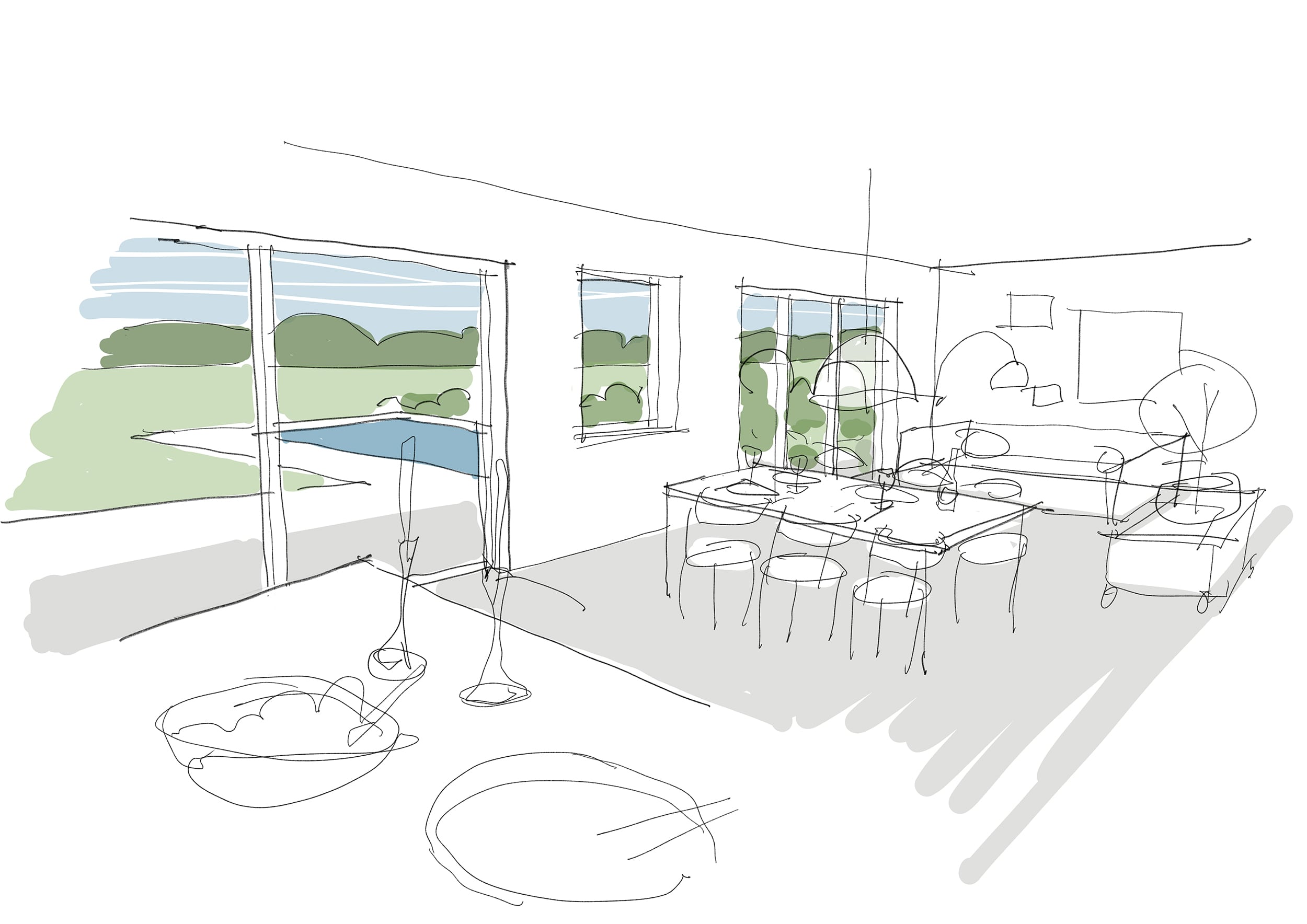 sjöängen 3 mot vardagsrum (kopia)-min Illustration av Villa Ängshöjden